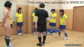 Chinese students getting toy nailed during gym
